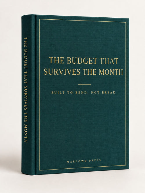 The Budget That Survives the Month — Built to bend, not break